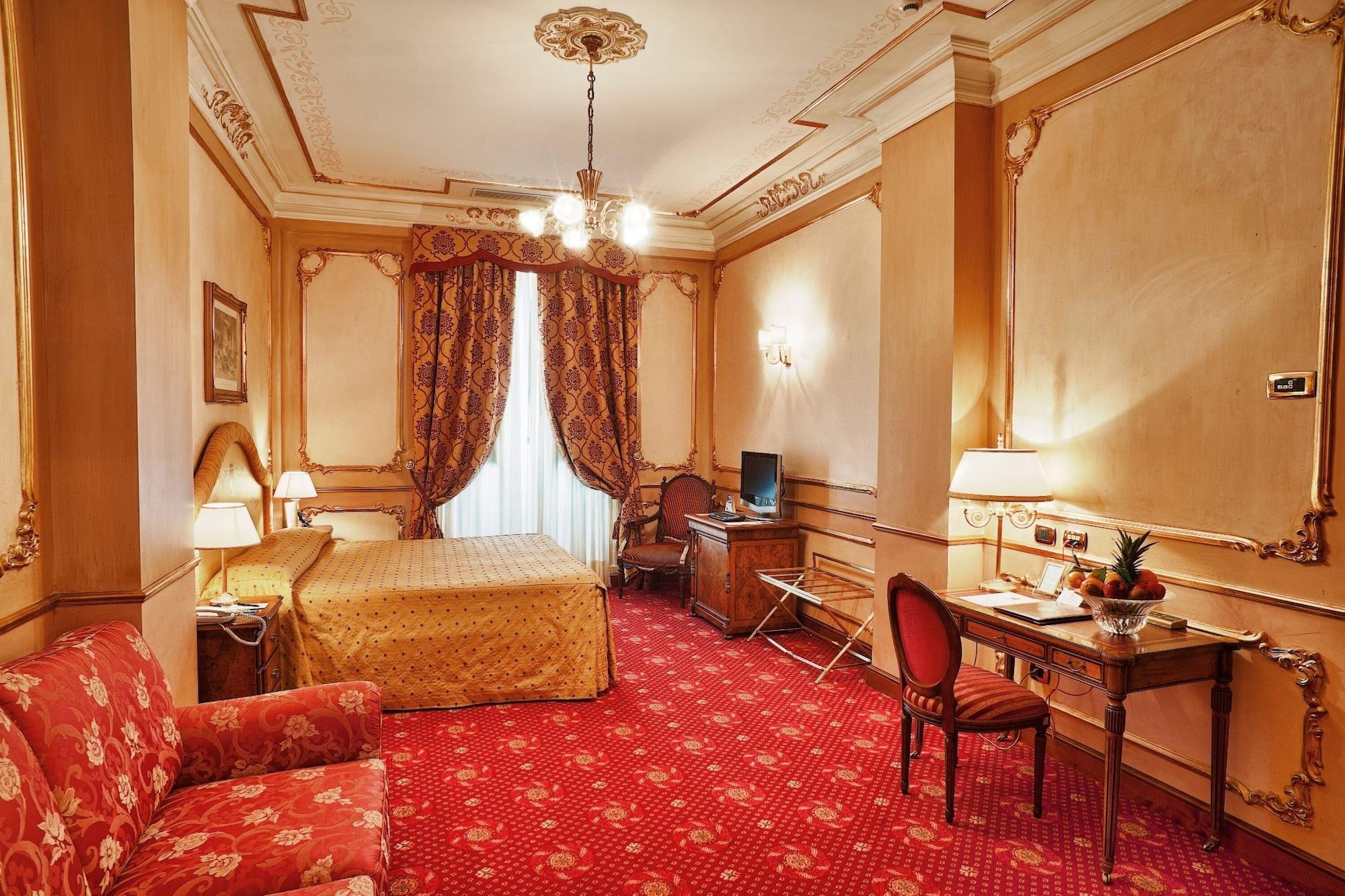 Grand Hotel Wagner Palermo Esterno foto A room at the hotel
