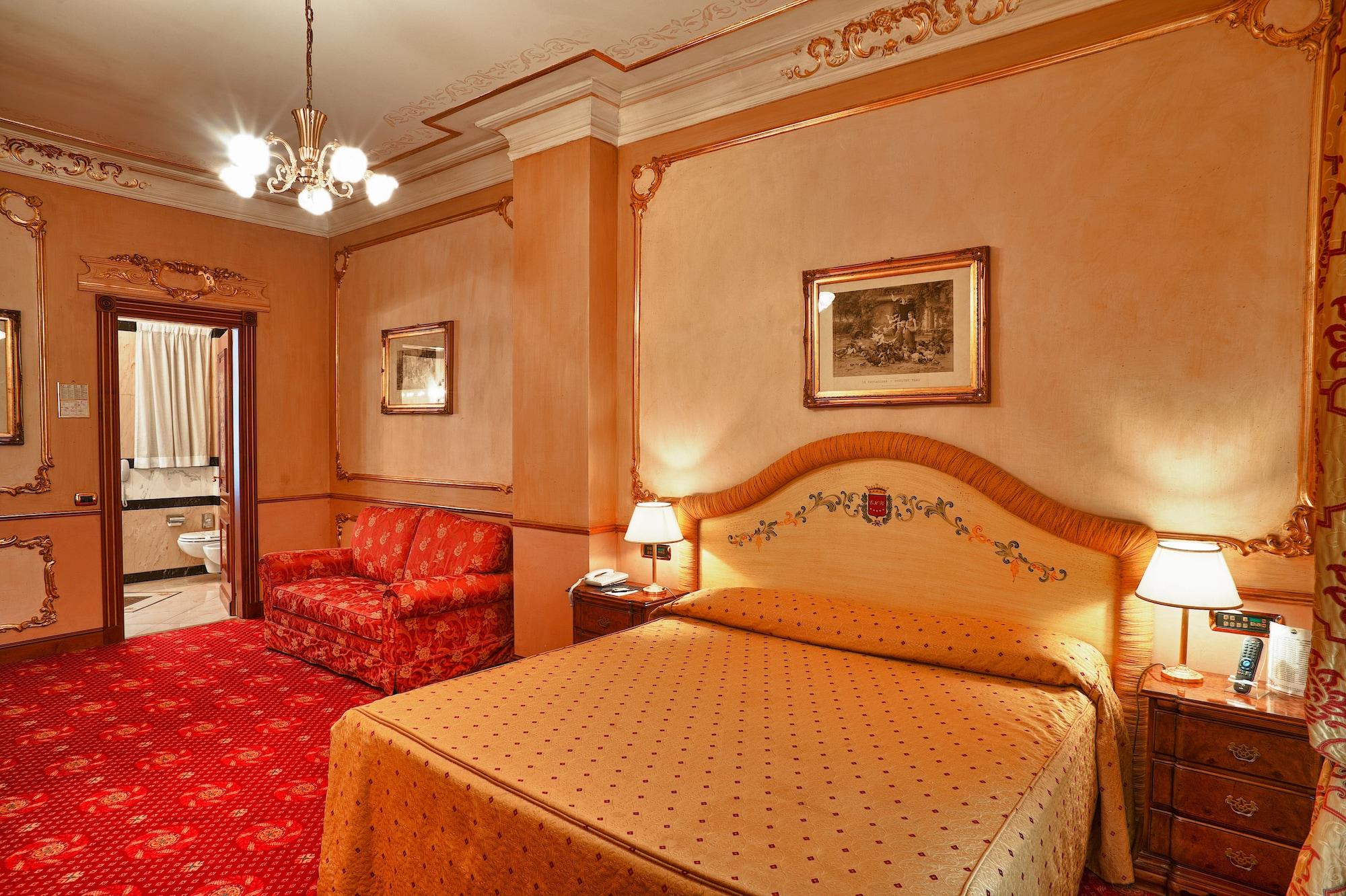Grand Hotel Wagner Palermo Esterno foto A suite at the Grand Hotel