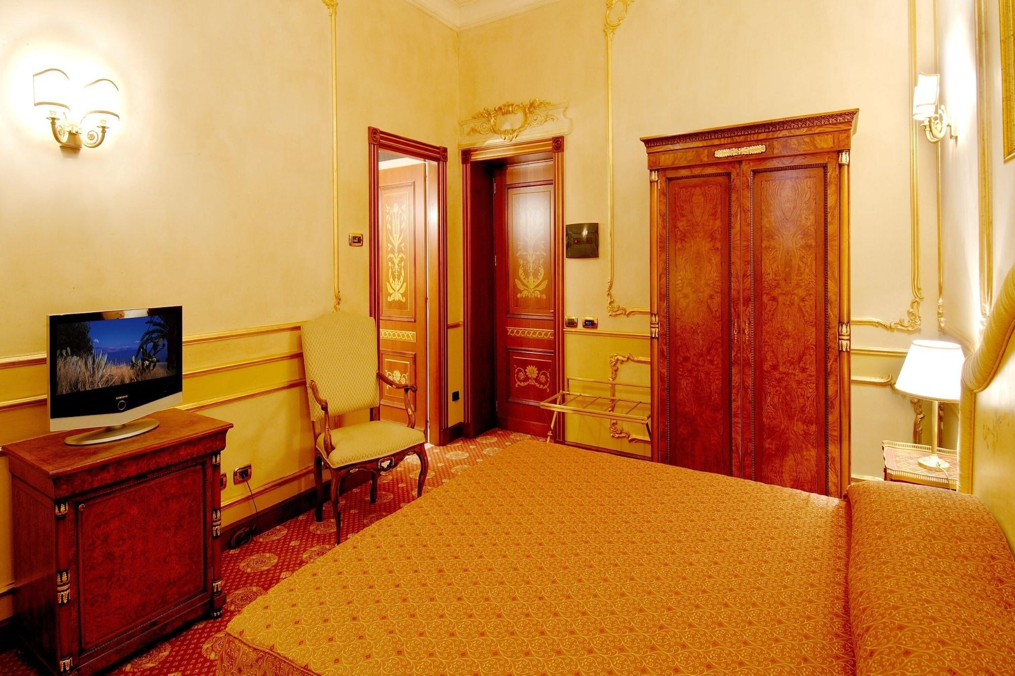 Grand Hotel Wagner Palermo Esterno foto A suite at the Grand Hotel