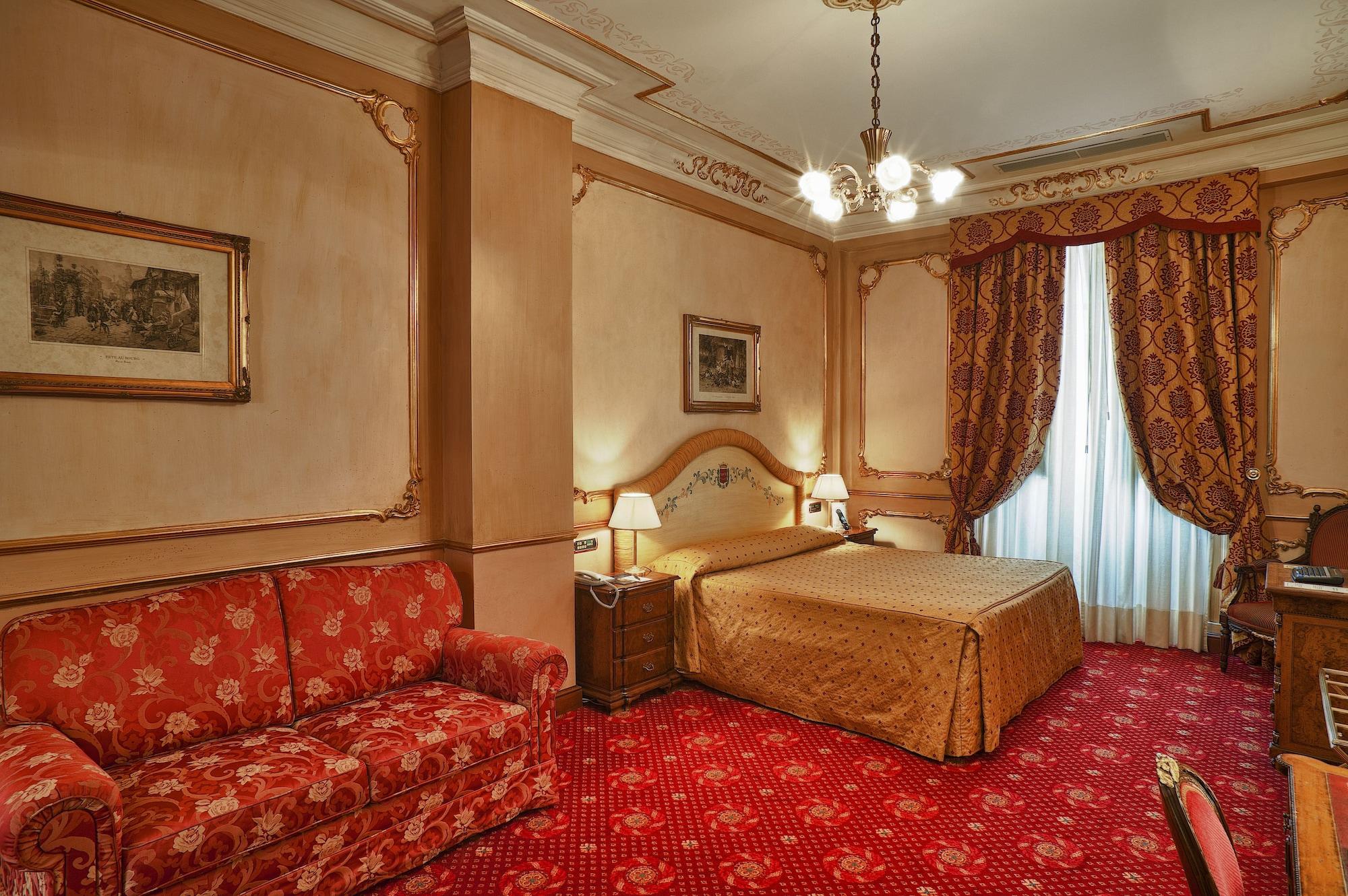 Grand Hotel Wagner Palermo Esterno foto A room at the hotel
