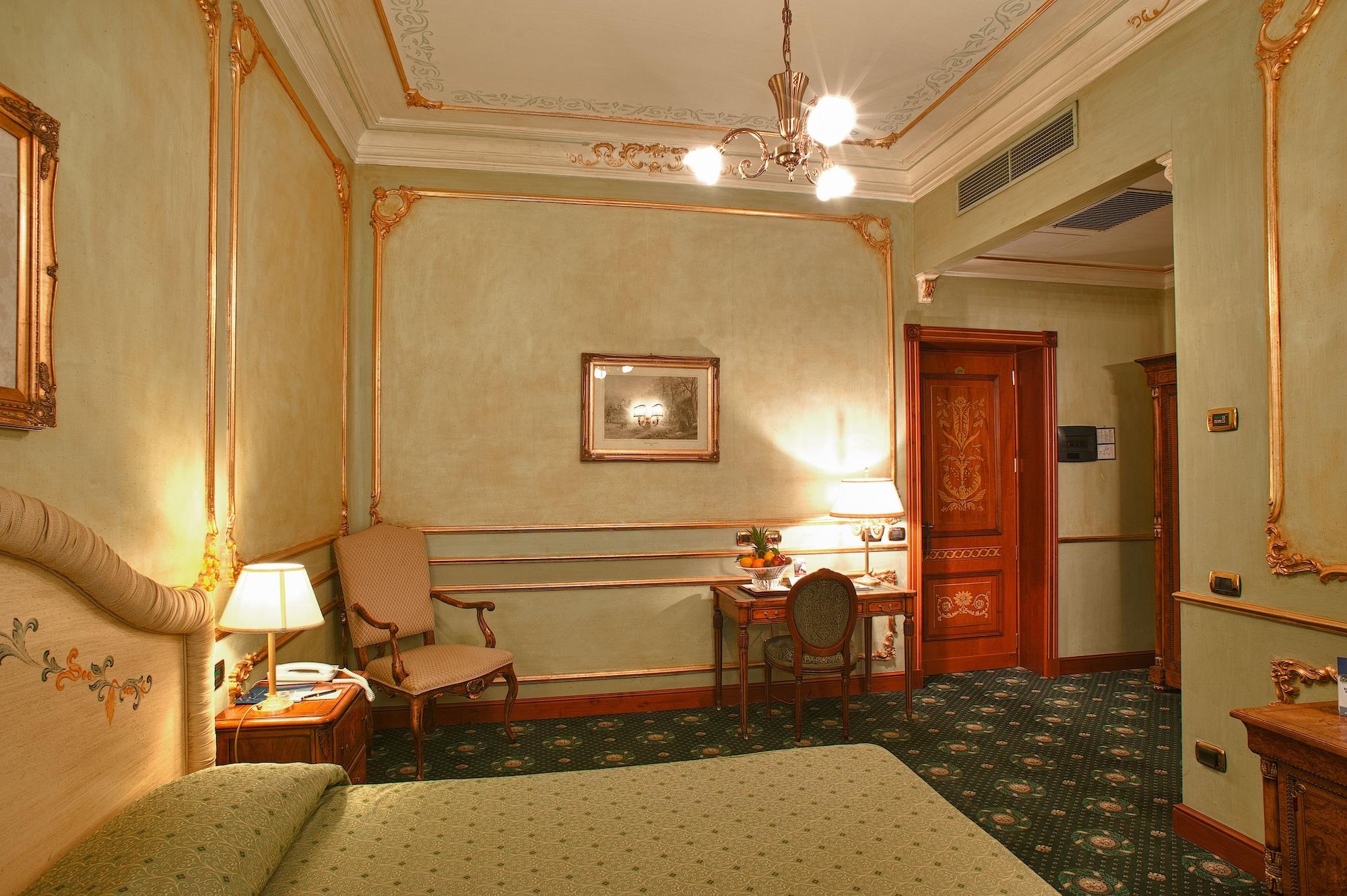 Grand Hotel Wagner Palermo Esterno foto A room at the hotel