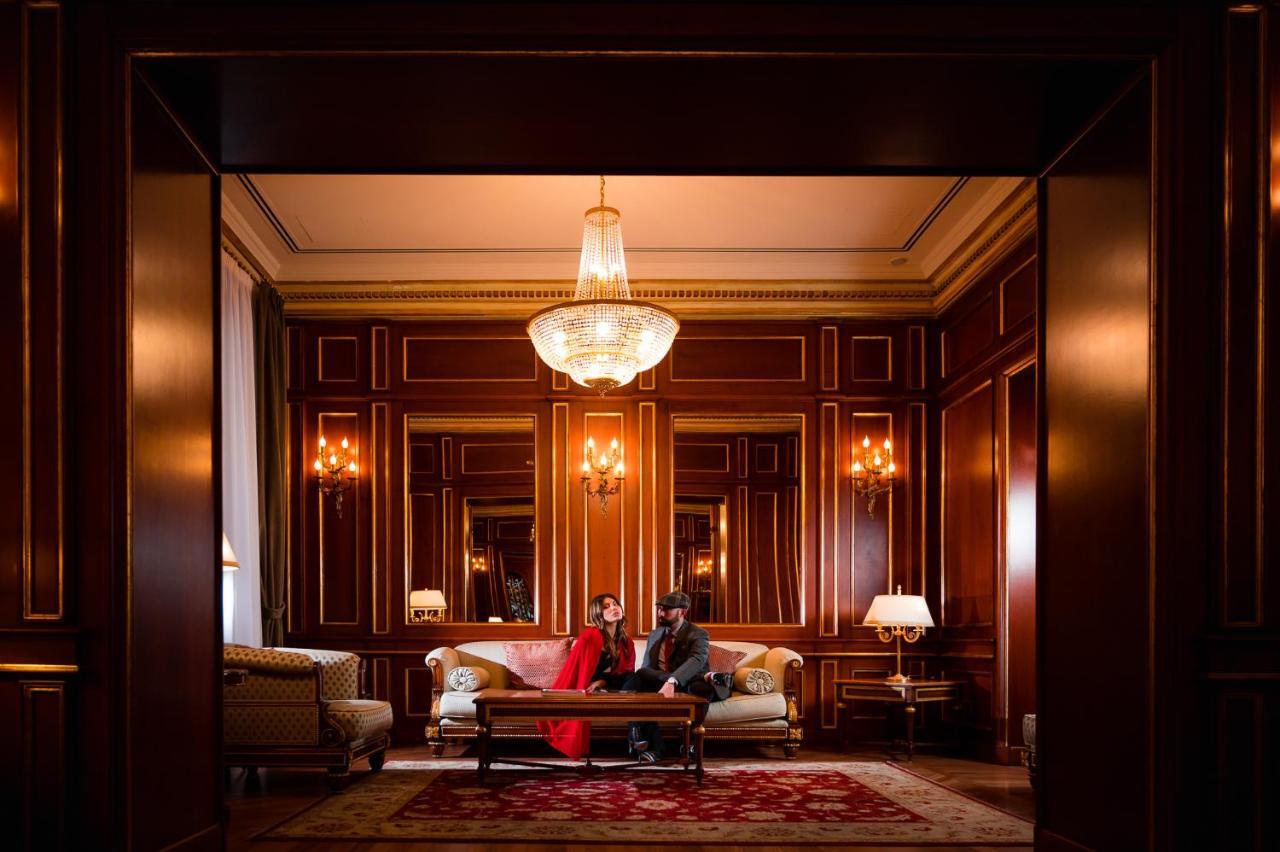Grand Hotel Wagner Palermo Esterno foto The interior of the hotel